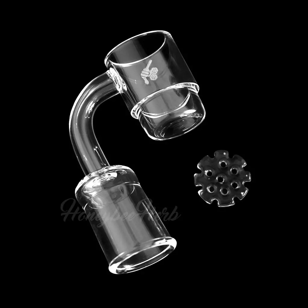 Honey Disc Deep Dish Quartz Banger - 90° Degree | Yl 3