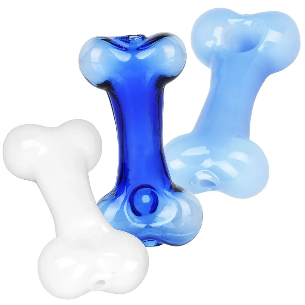 Fido's Fancy Glass Hand Pipe - 4" / Colors Vary 1
