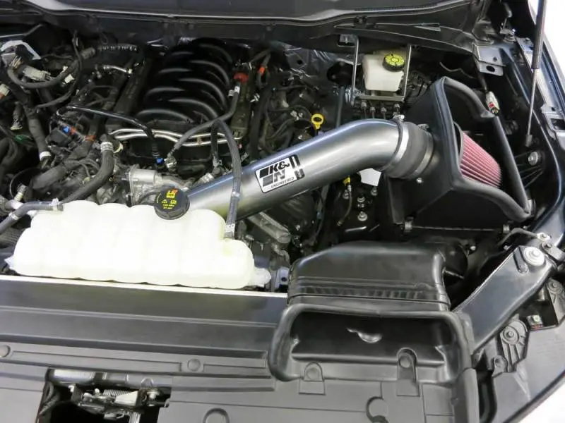 K&N 2021+ Ford F-150 V8-5.0L F/I High Flow Performance Intake Kit 2
