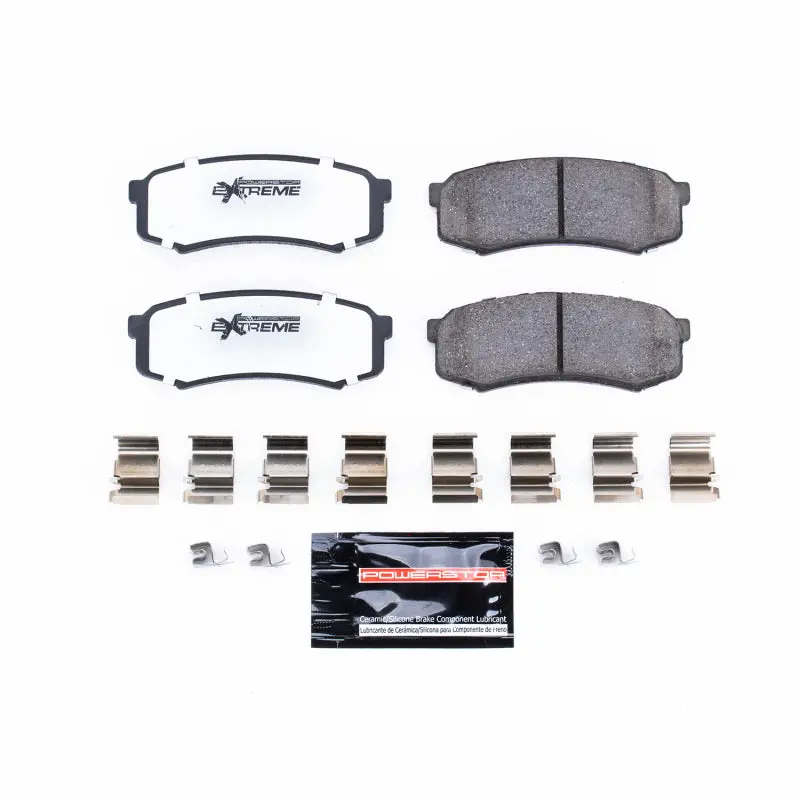 Power Stop 03-22 Toyota 4Runner Rear Z36 Truck & Tow Brake Pads W/Hardware 1
