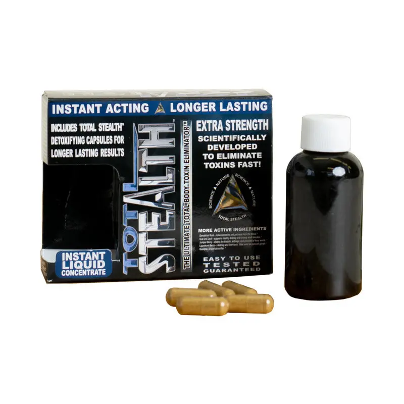 Total Stealth Detox Concentrate Kit 2 Oz. With Capsules 1