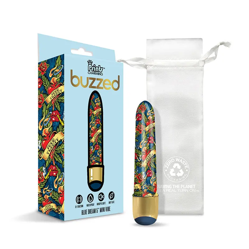 Prints Charming Buzzed 5" Mini Vibe - Blue Dream 1