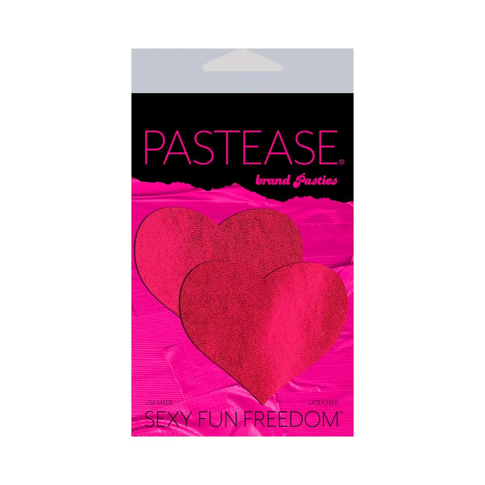 Pastease Love: Liquid Red Heart Nipple Pasties 1