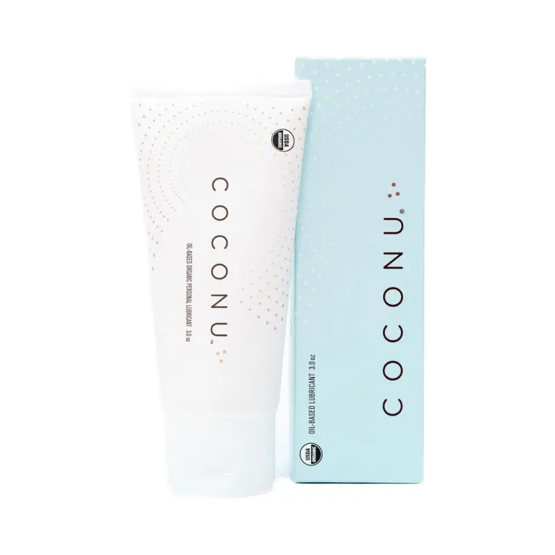 Coconu Oil-Based Organic Personal Lubricant 3 Oz. 1