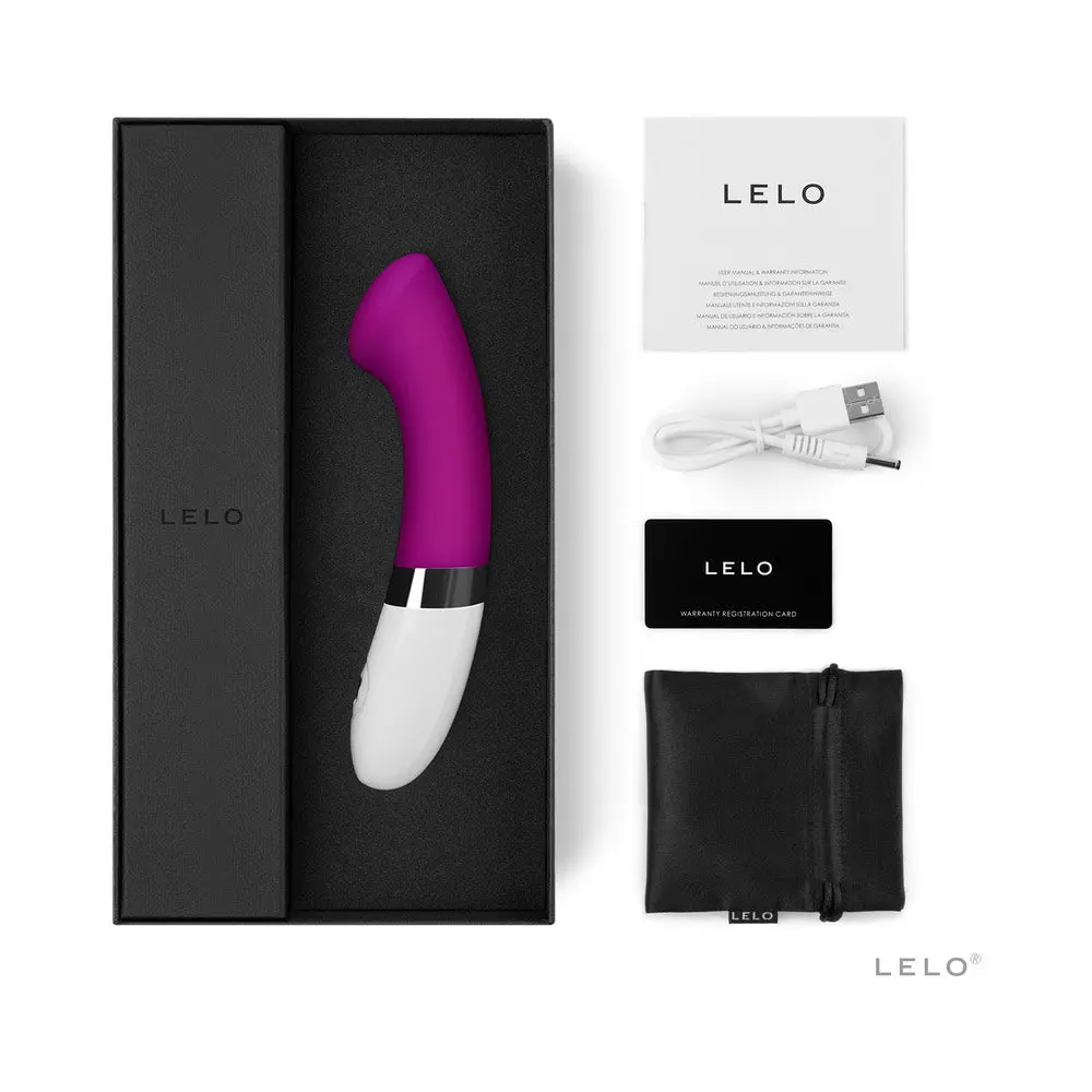 Lelo Gigi 2 Rechargeable G-Spot Vibrator Deep Rose 1