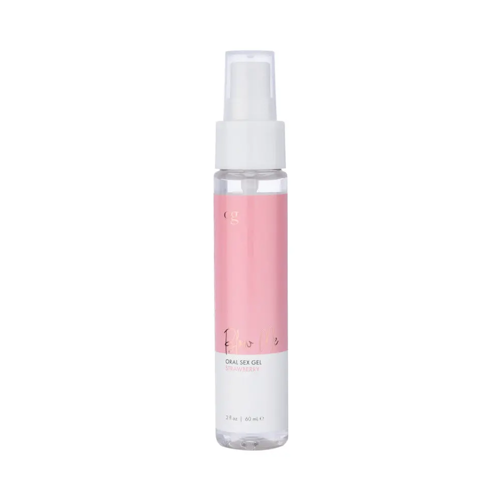 Cg Blow Me Oral Sex Gel Strawberry 2 Oz. 1