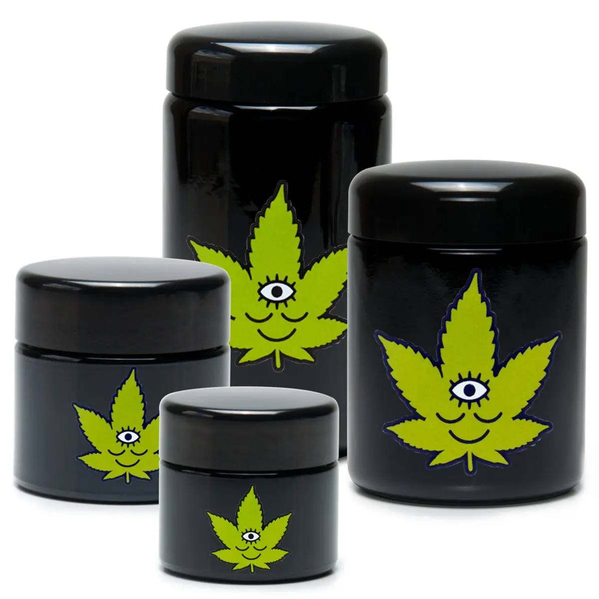 Jr992 420 Science X Wokeface Uv Screw Top Jar - Toke Face 1