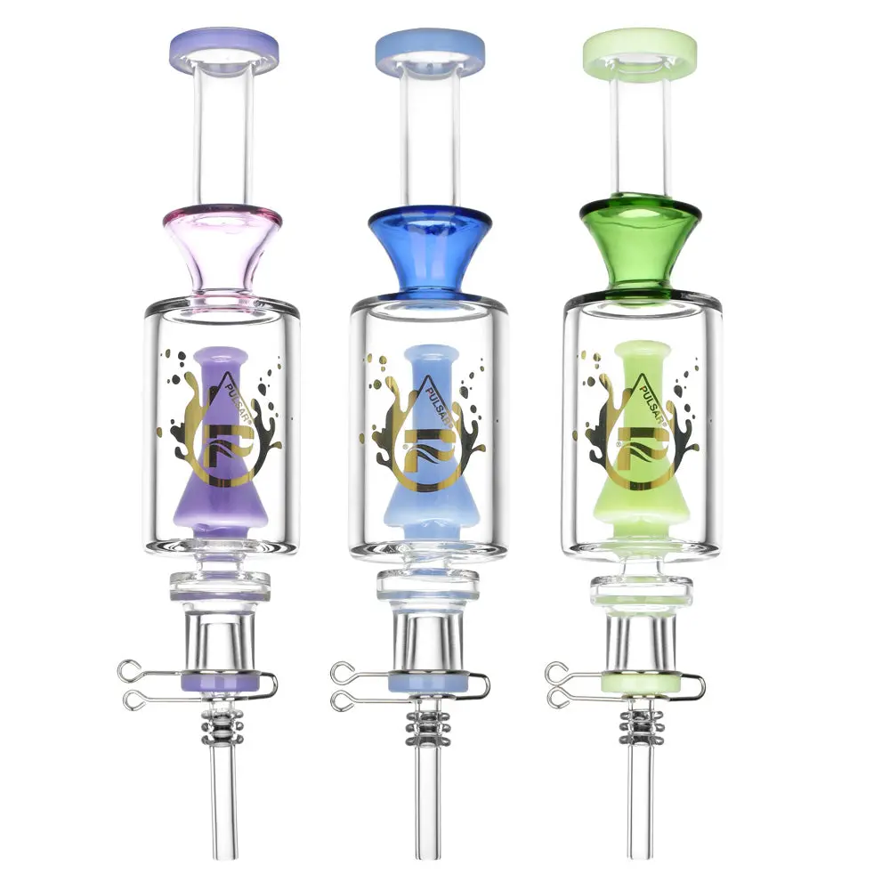 Pulsar Beaker Perc Vapor Vessel 2.0 W/ Quartz Tip | 8.5" | 14Mm F 1