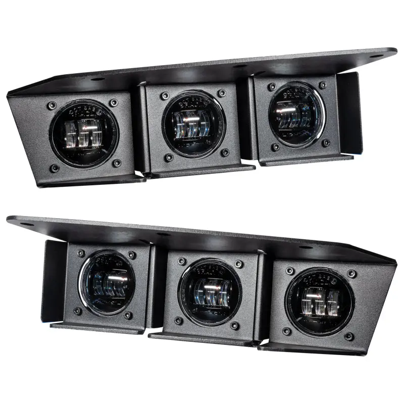 Oracle Lighting 21-22 Ford Bronco Triple Led Fog Light Kit For Steel Bumper - White See Warranty 1