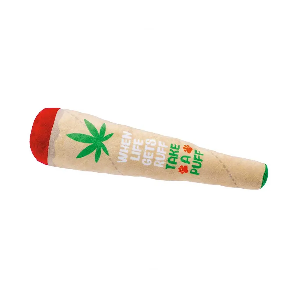 Stoned Puppy Joint Squeaky Dog Toy 2