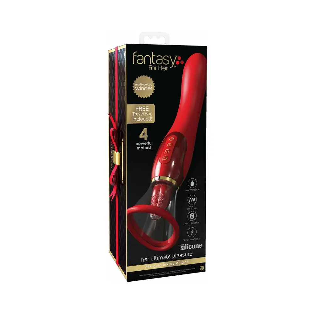 Fantasy For Her 24K Gold Luxury Edition Her Ultimate Pleasure Red 1