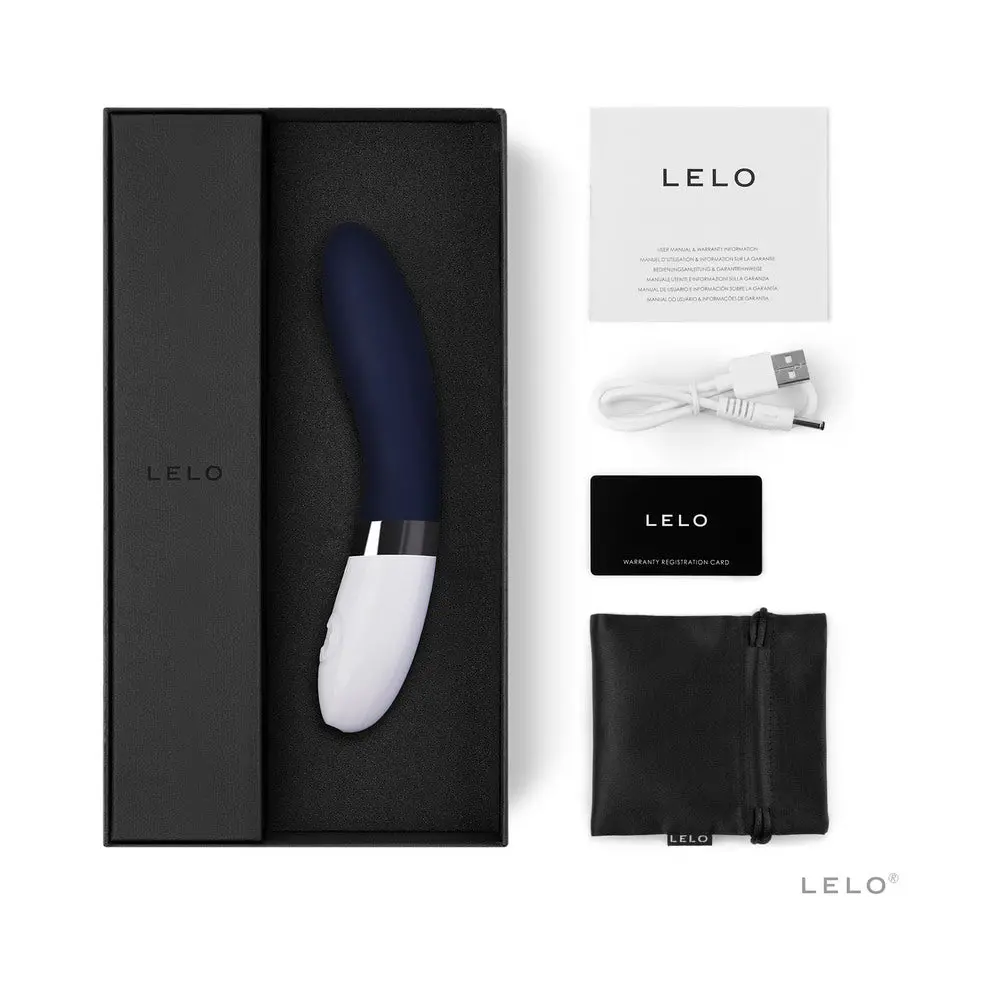 Lelo Liv 2 Rechargeable G-Spot Vibrator Blue 1