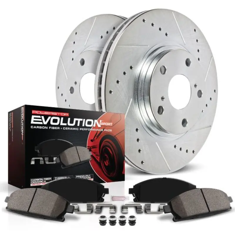 Power Stop 2018 Ford Expedition Rear Z23 Evolution Sport Brake Kit 2