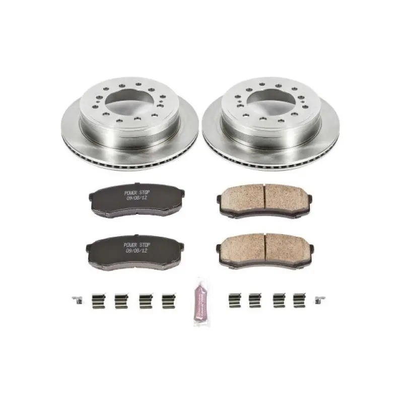 Power Stop 10-19 Lexus Gx460 Rear Autospecialty Brake Kit 1