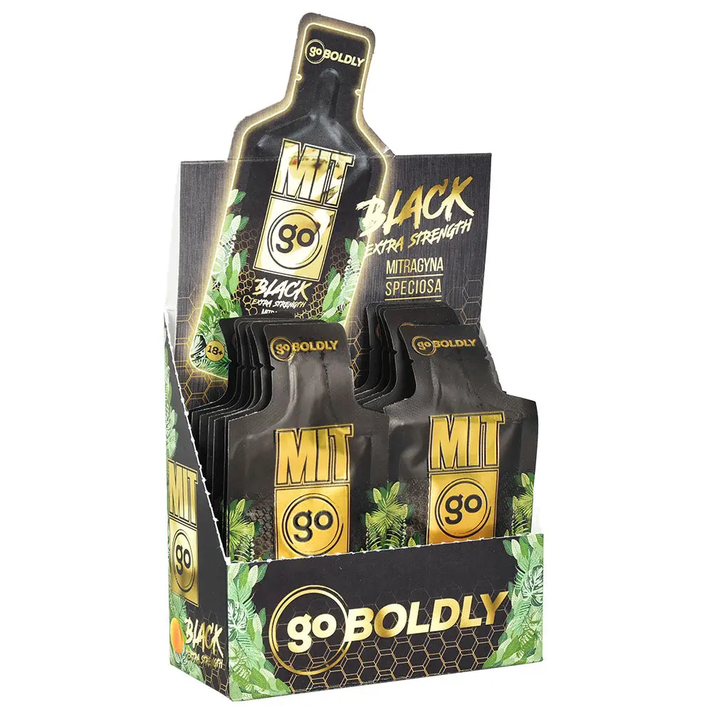 Mitgo Black Extra Strength Kratom Gel -0.5Oz 12Pc 1