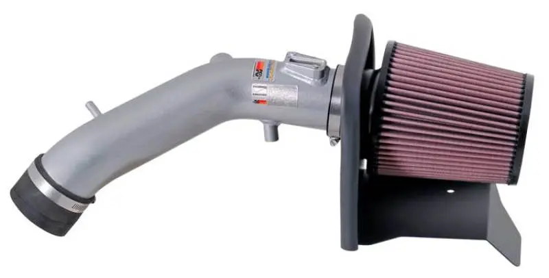 K&N 05-07 Honda Accord L4-2.4L Silver Typhoon Short Ram Intake 1