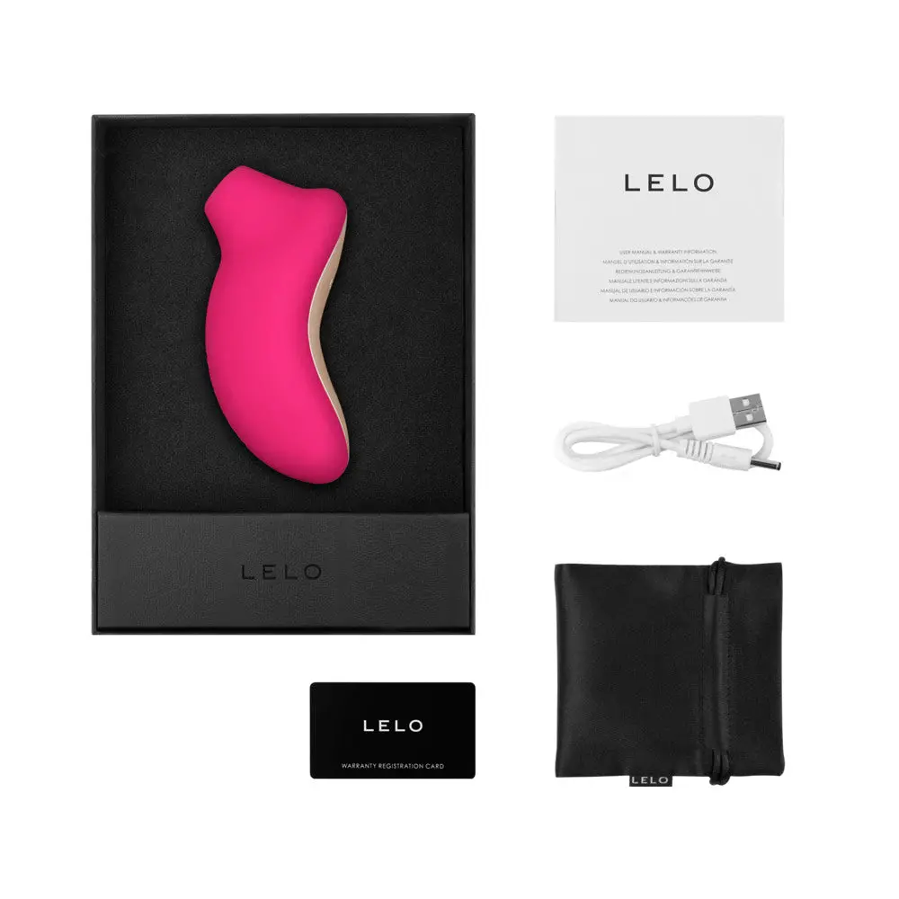 Lelo Sona Rechargeable Clitoral Stimulator Cerise 1