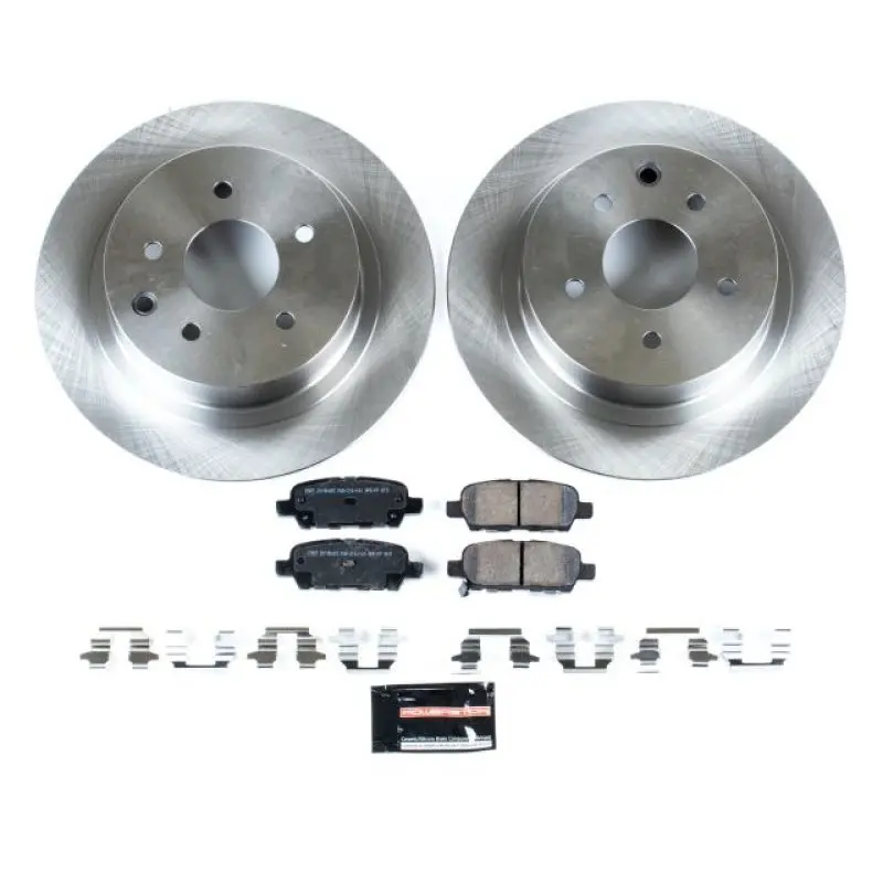 Power Stop 02-06 Nissan Altima Rear Autospecialty Brake Kit 1