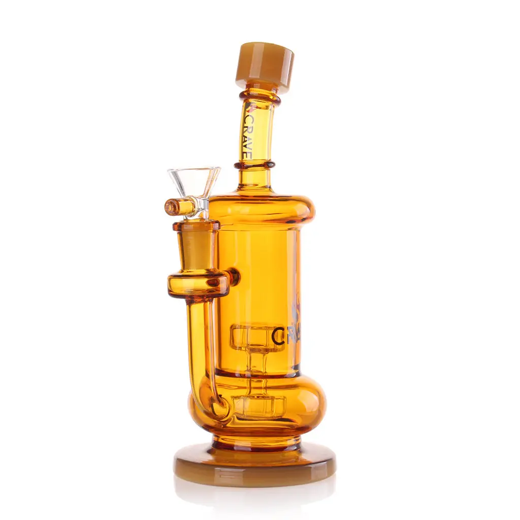 Crave Dual Chamber Recycler Dab Rig 4