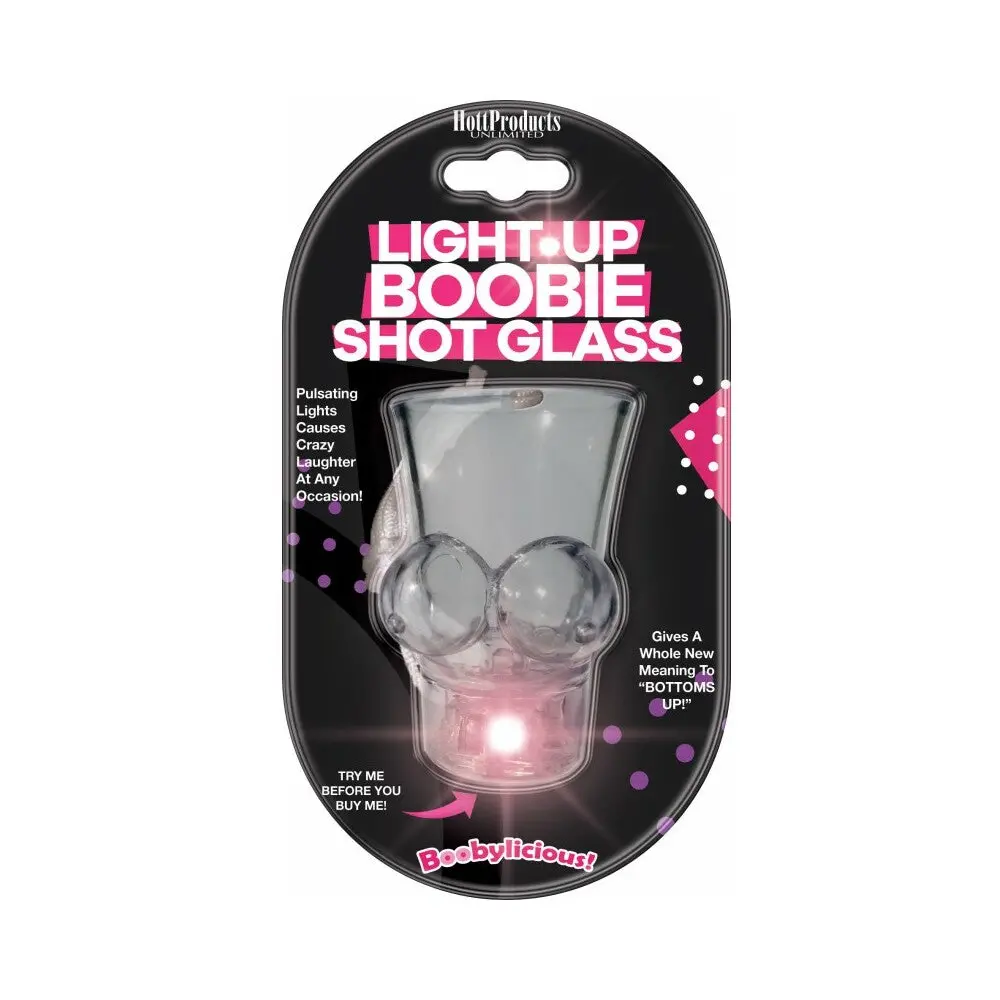 Light Up Boobie Shot Glass With String 1