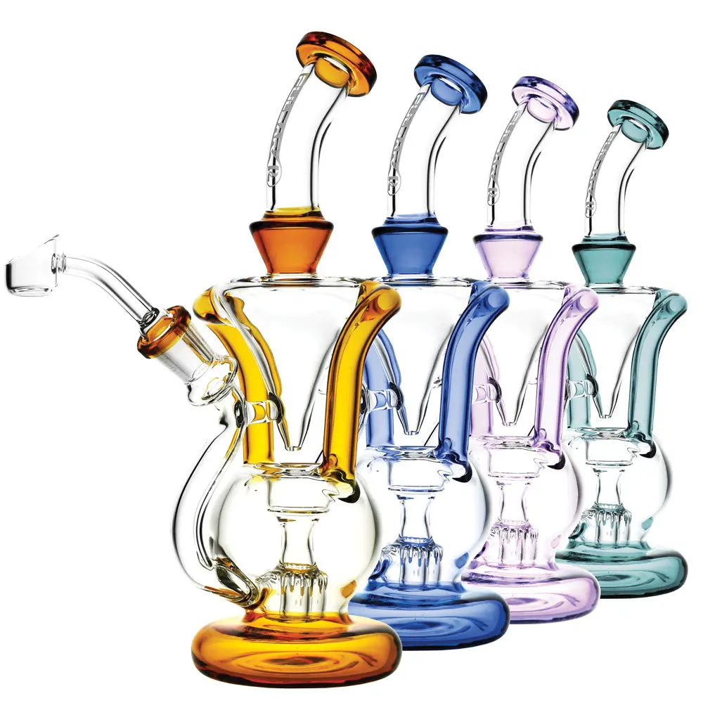 Pulsar Gravity Ball Rig Recycler - 9.5" / 14Mm F / Colors Vary 1