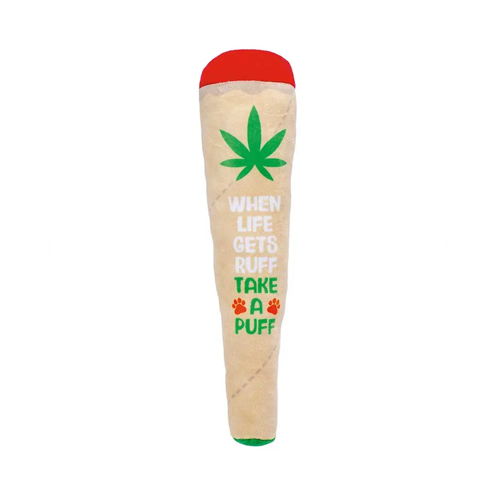 Stoned Puppy Joint Squeaky Dog Toy 1