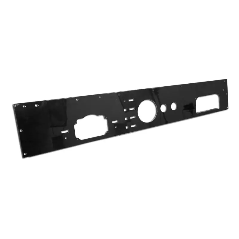 Rugged Ridge Dash Panel Pre-Cut Holes Black 76-86 Jeep Cj 1