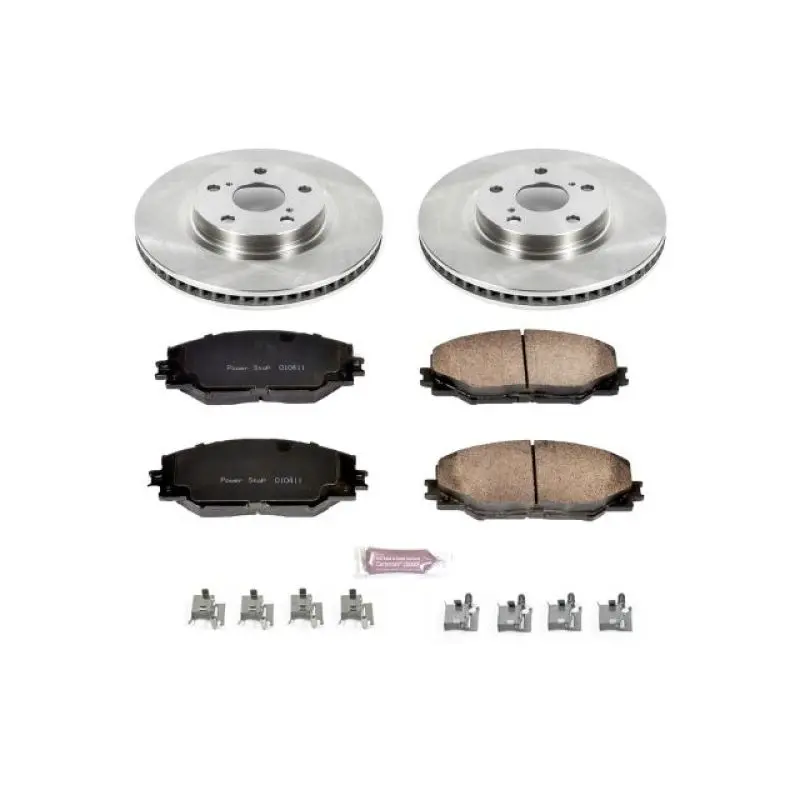 Power Stop 09-10 Pontiac Vibe Front Autospecialty Brake Kit 1
