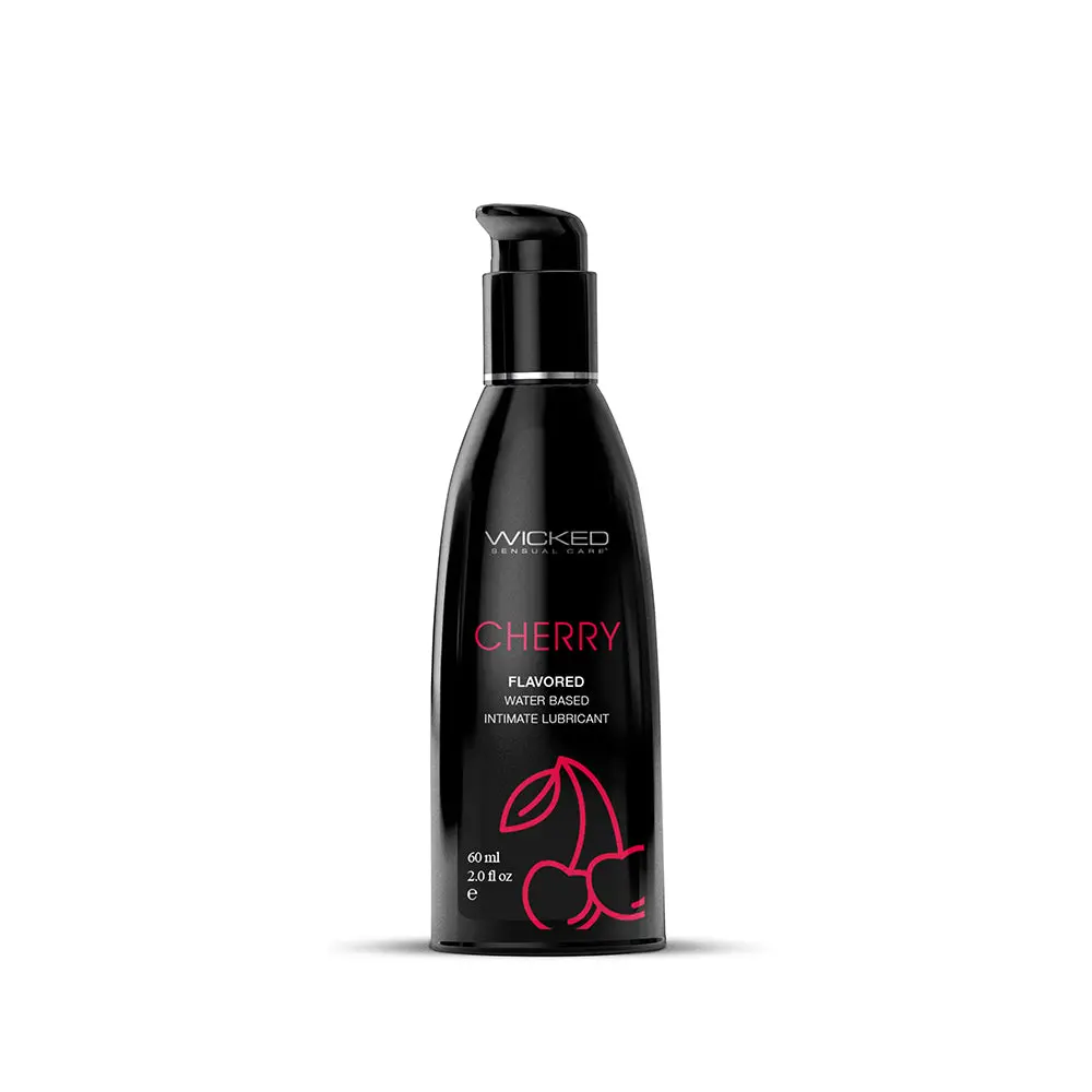 Wicked Aqua Cherry Water-Based Lubricant 2 Oz. 1