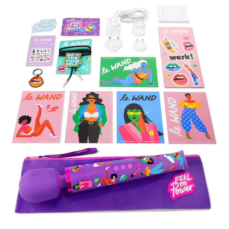 Le Wand Feel My Power Jade Purple Brown 9-Piece Collection Special Edition 1