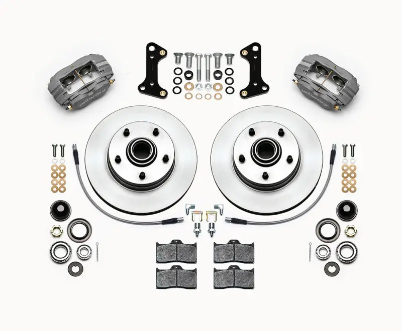 Wilwood Forged Dynalite-M Front Kit 11.00In 1 Pc Rotor&Hub 67-69 Camaro 64-72 Nova Chevelle 1