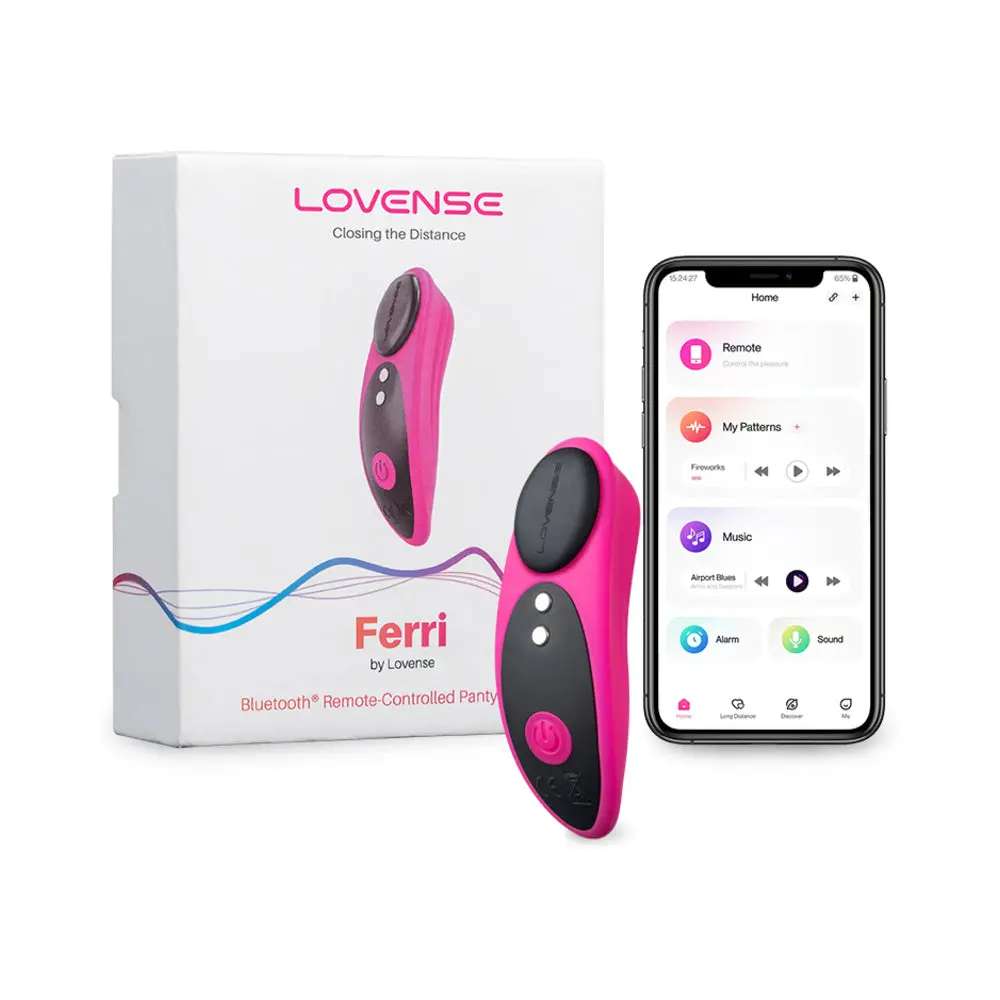 Lovense Ferri Bluetooth Remote-Controlled Panty Vibrator 1
