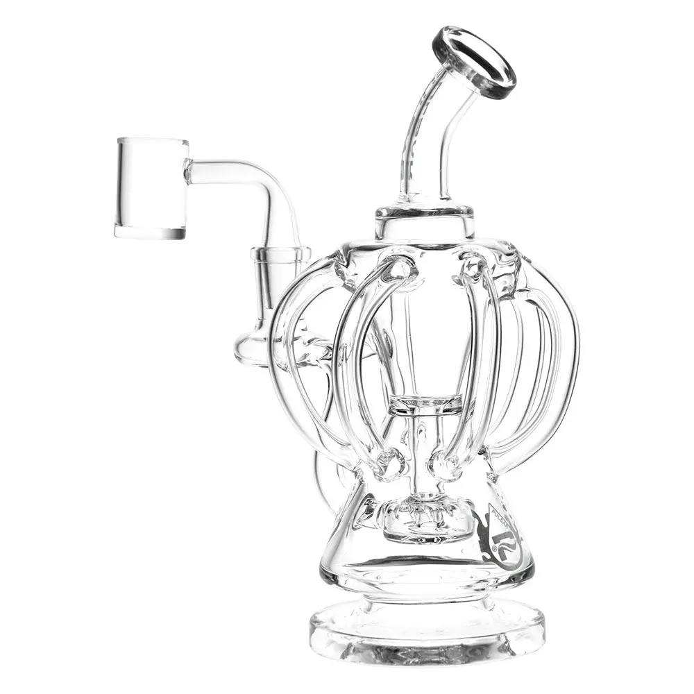 Pulsar Six-Arm Recycler Rig - 8" / 14Mm F / Clear 1