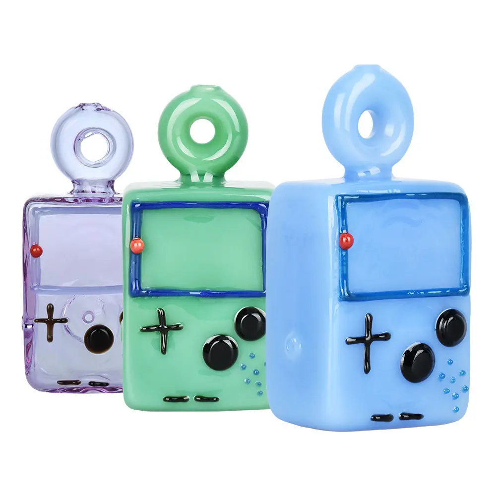 World's Dopest Gamer Hand Pipe - 4" / Colors Vary 1