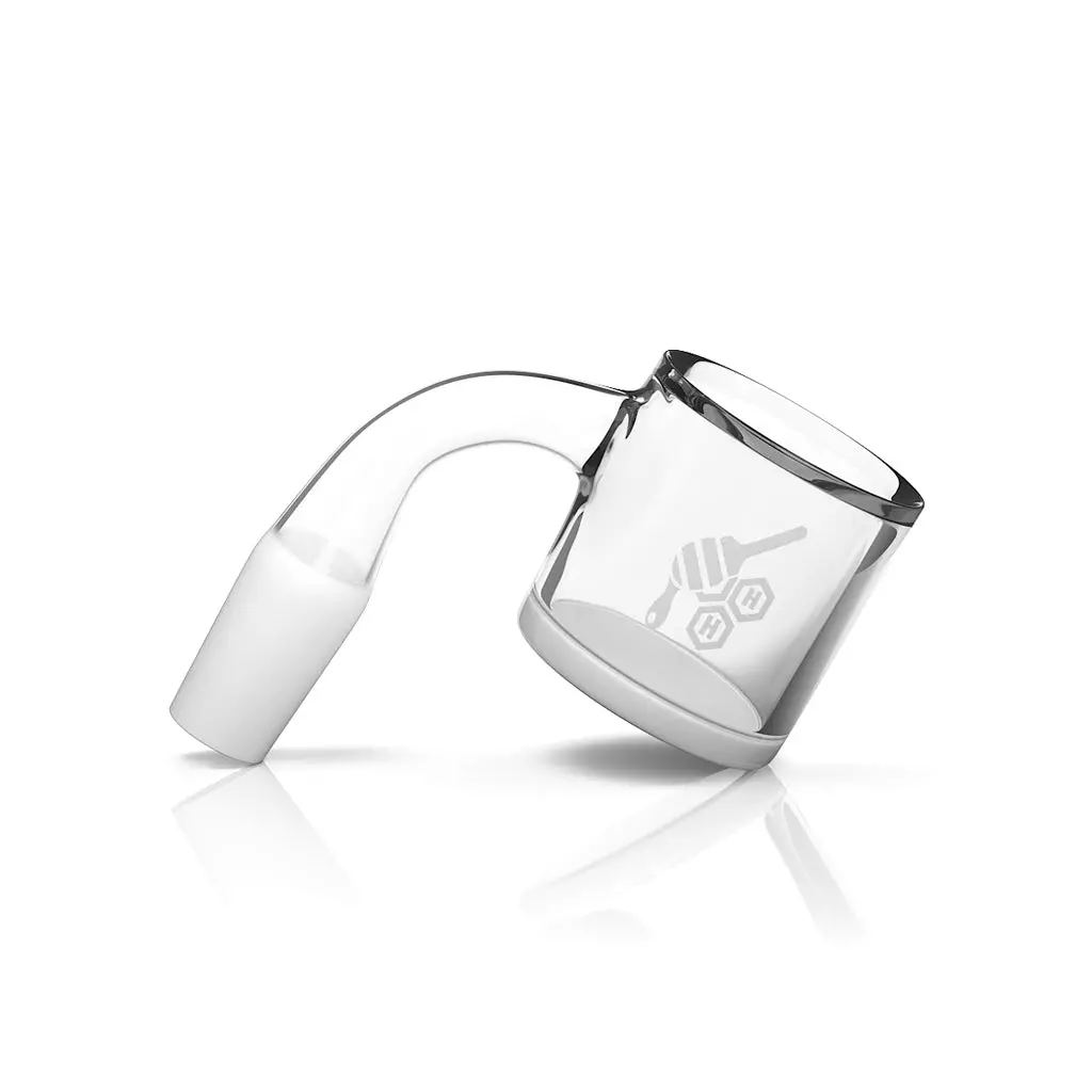Honey & Milk Xl Bevel Quartz Banger - 90° Degree | Yl 1
