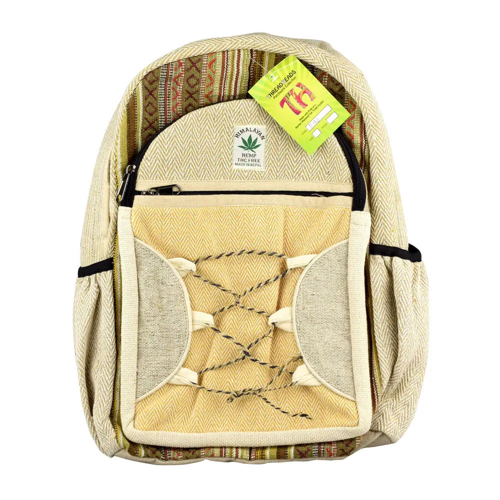 Threadheads Himalayan Hemp Laced Front Backpack 1