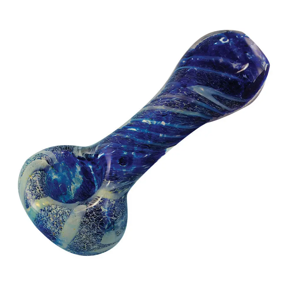 Twisted Frit Glass Pipe 1