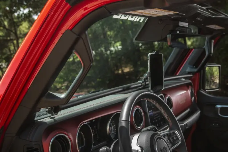 Rugged Ridge 18-21 Jeep Wrangler/Gladiator (Jl/Jt) Dash Bar - Black 1