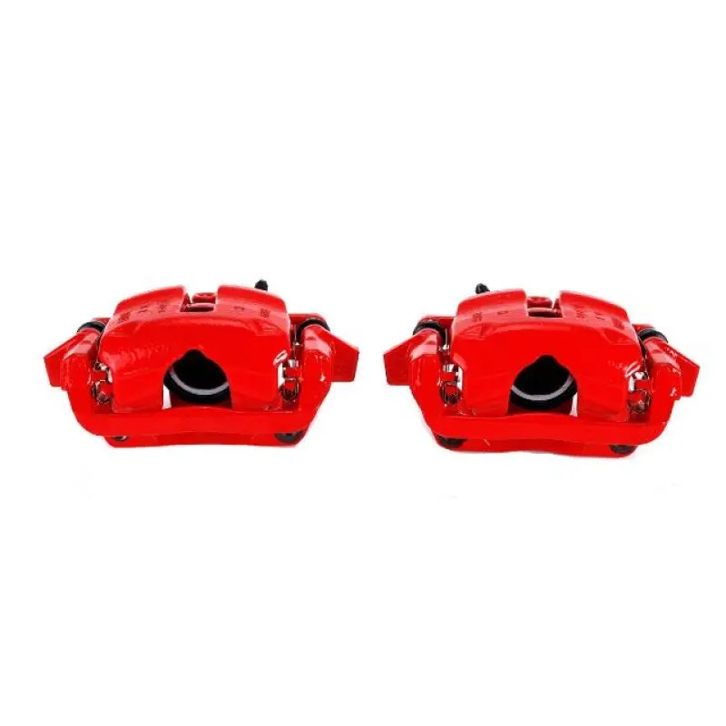 Power Stop 07-16 Mini Cooper Front Red Calipers W/Brackets - Pair 1