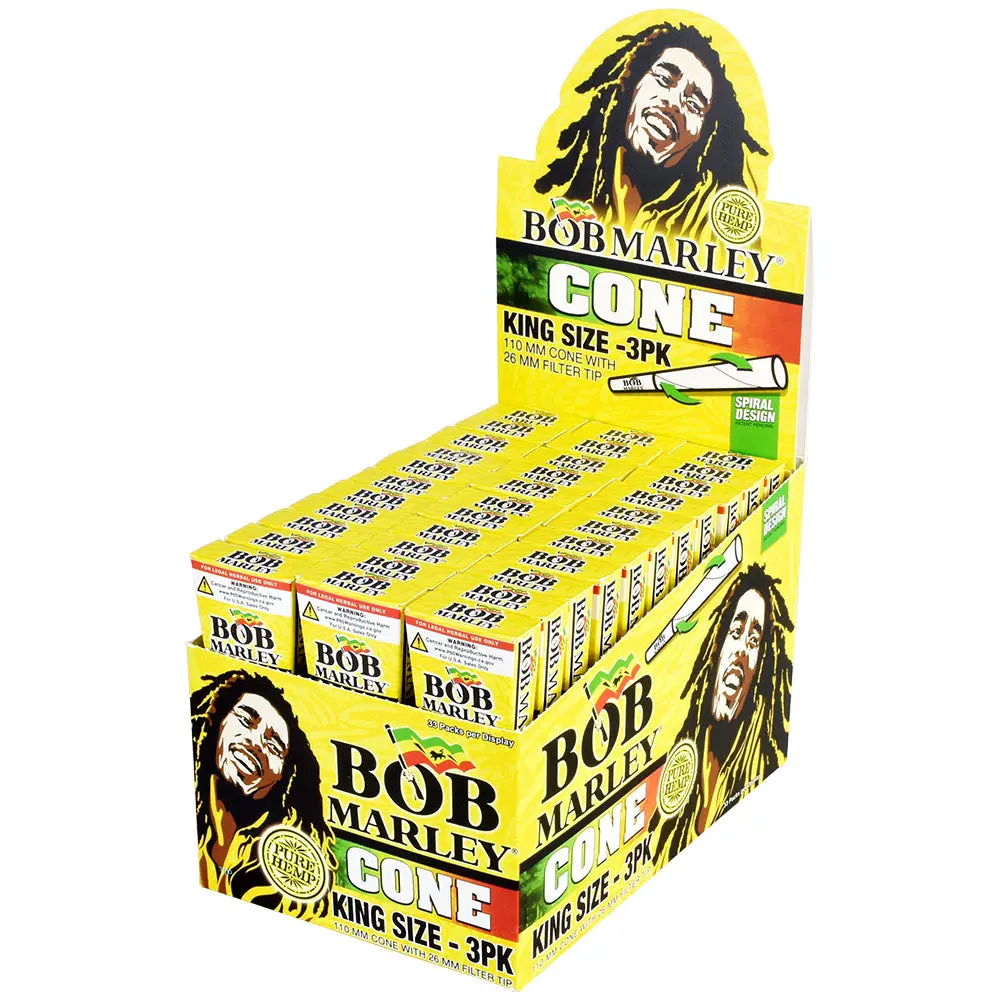 Bob Marley Pre-Rolled Hemp Cones 33Pcs 2