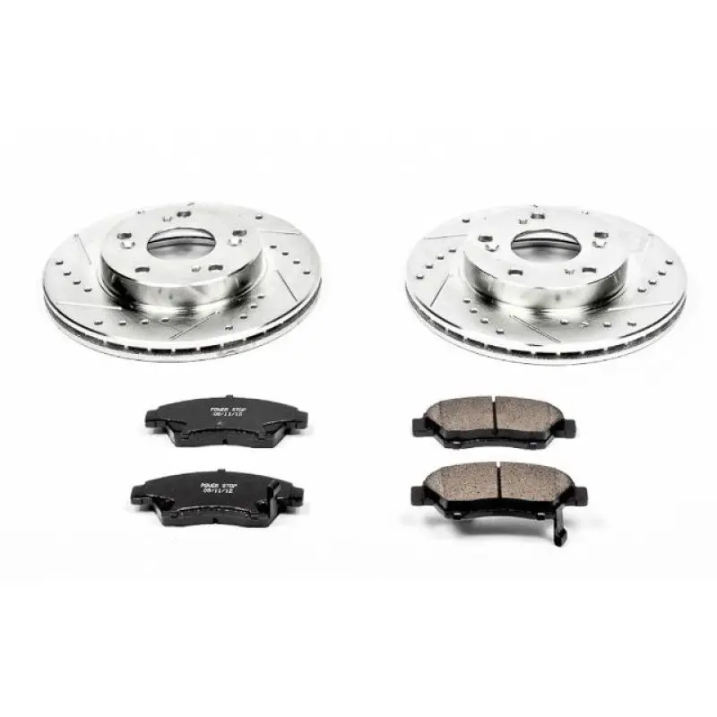 Power Stop 02-06 Acura Rsx Front Z23 Evolution Sport Brake Kit 1