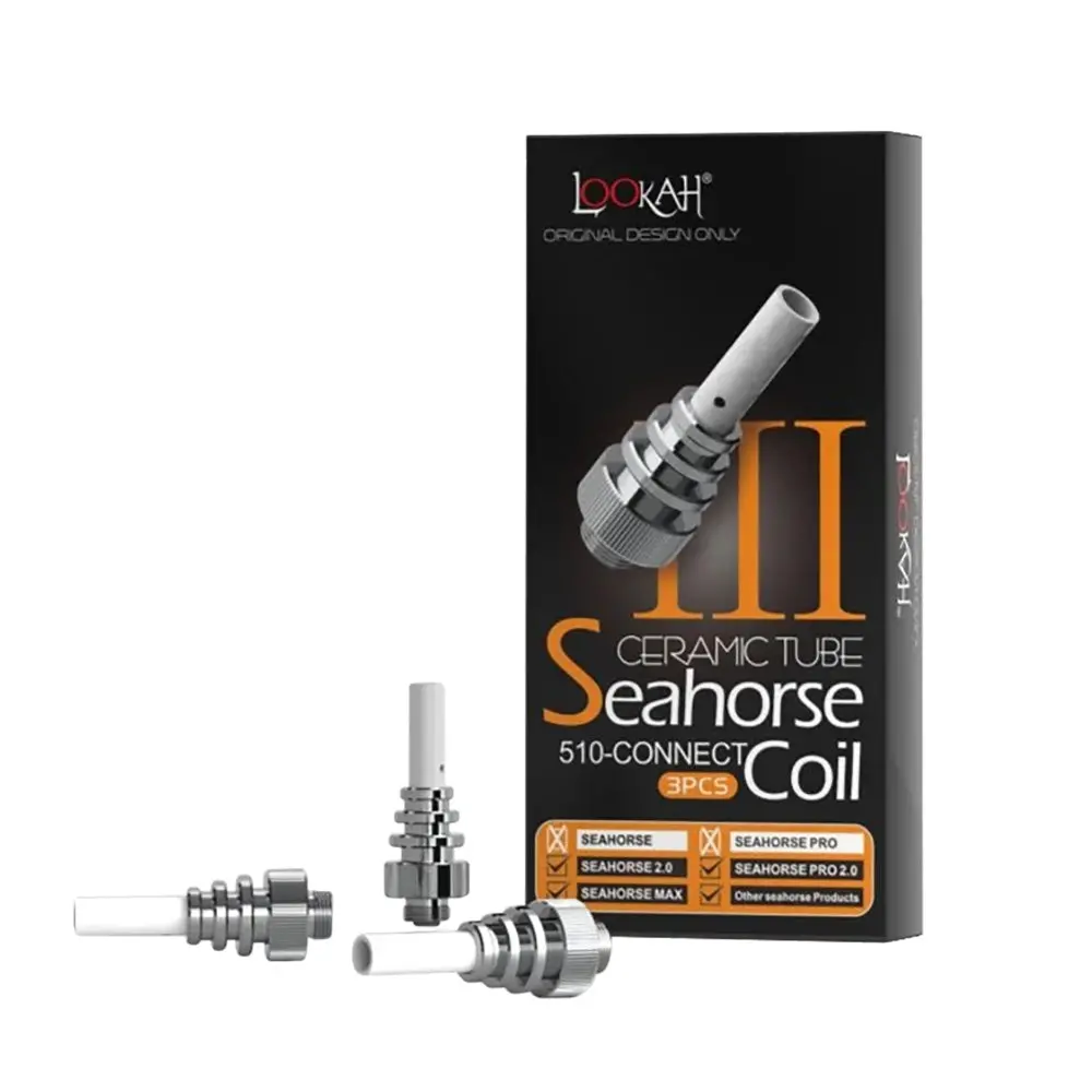 Lookah Seahorse Ceramic Tube 510 Thread Coil Iii 1