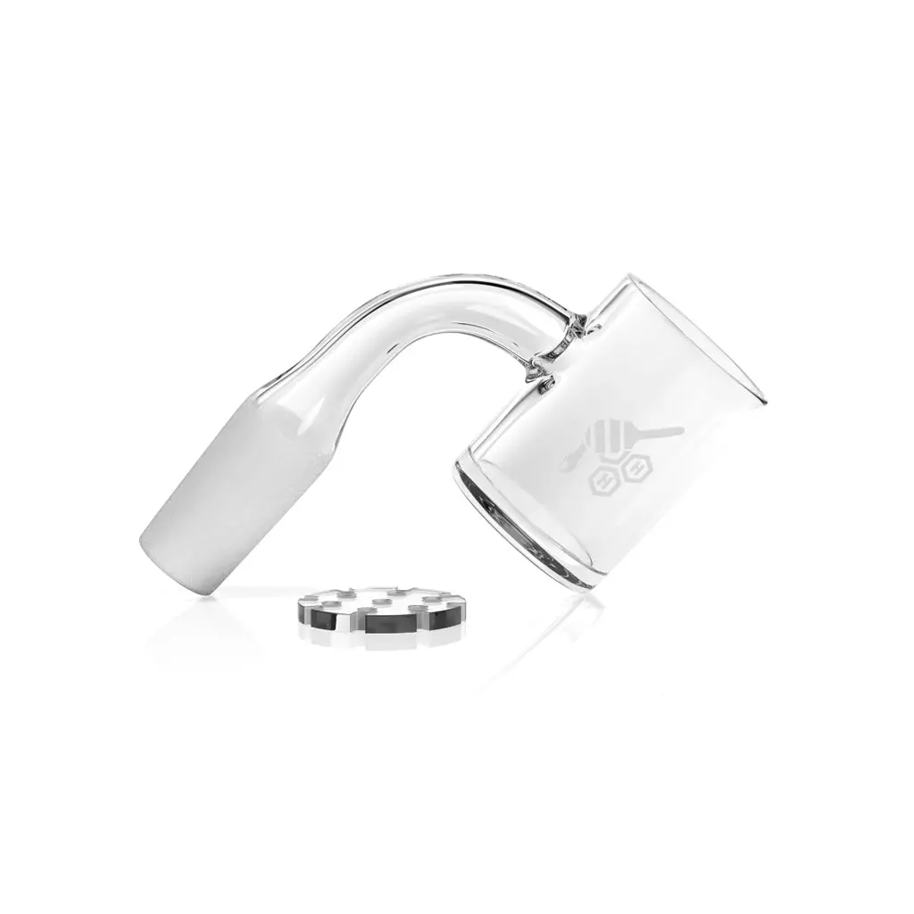 Honey Disc Quartz Banger - 90° Degree | Yl 1