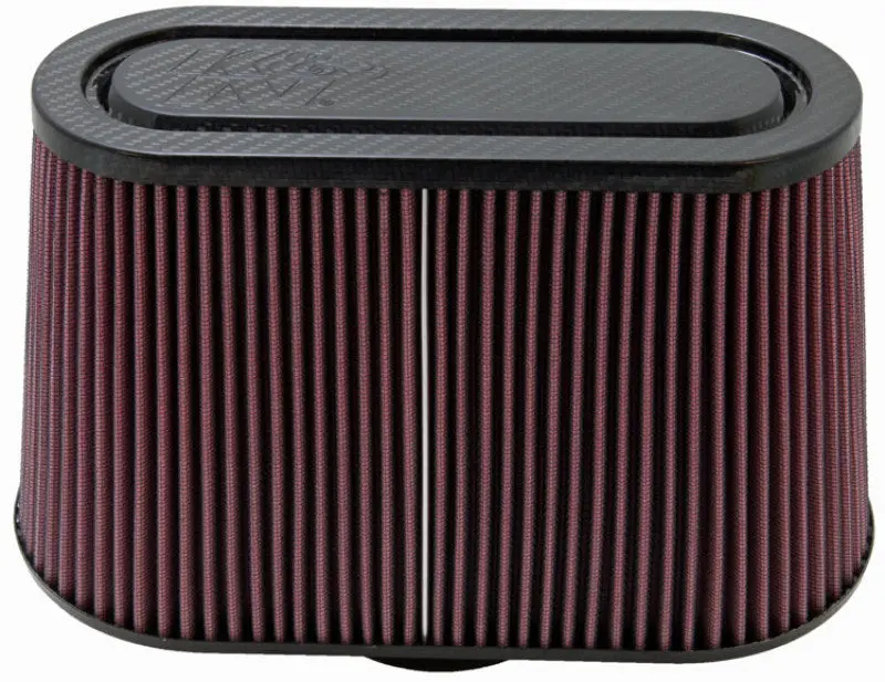 K&N Universal Filter With Carbon Fiber Top & Base-12In Base O/S Length X 6In Base O/S Width X 7In H 1
