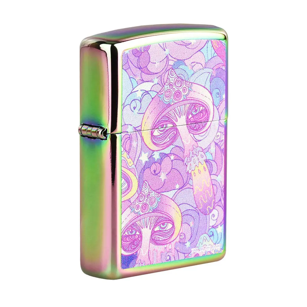 Zippo Lighter - Pulsar Melting Shrooms - Spectrum 1