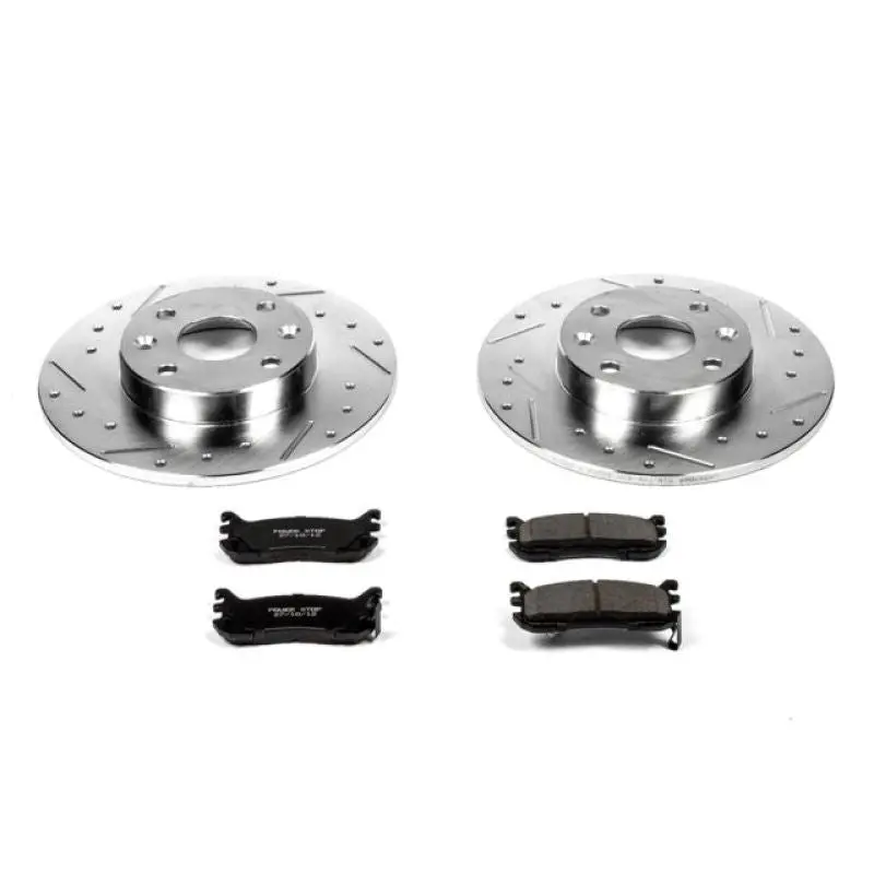 Power Stop 97-03 Ford Escort Rear Z23 Evolution Sport Brake Kit 1
