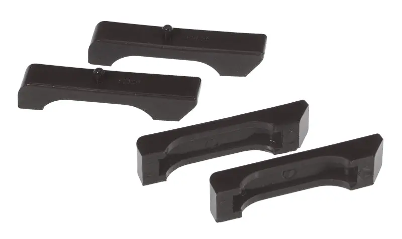 Prothane 68-87 Gm Small Block Radiator Insolators - Black 1