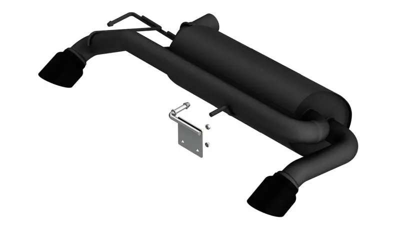 Borla 21-22 Ford Bronco 2.7L V6 4Wd Atak Axle Back Exhaust W/ Black Coated Tips 1