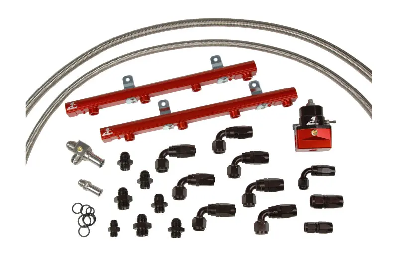 Aeromotive 99-04 Ford 5.4L Lightning And Harley 1/2 Ton Truck Billet Fuel Rail System 1