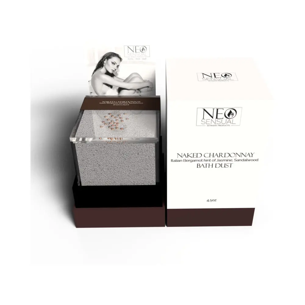 Neo Sensual Bath Dust Naked Chardonnay 4.5 Oz. 1